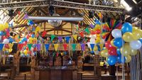 H&uuml;pfburgverleih Ostfriesland | Event Dekoration, Arik Entertainment, Karneval, Ballons, Wimpelkette, Discoball, H&uuml;tte | Niedersachsen &amp; Bremen